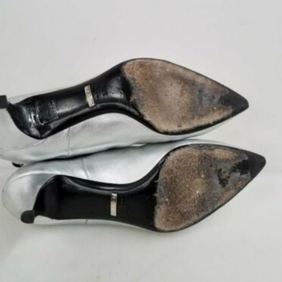 GUCCI LEATHER KITTEN HEELS BOOTIES - Picture 8 of 10